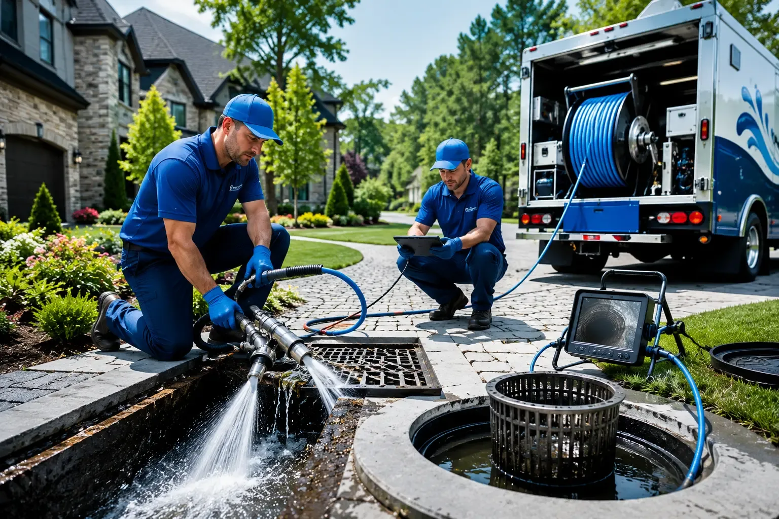 Local outdoor drain cleaning professionals in Geneva, IN