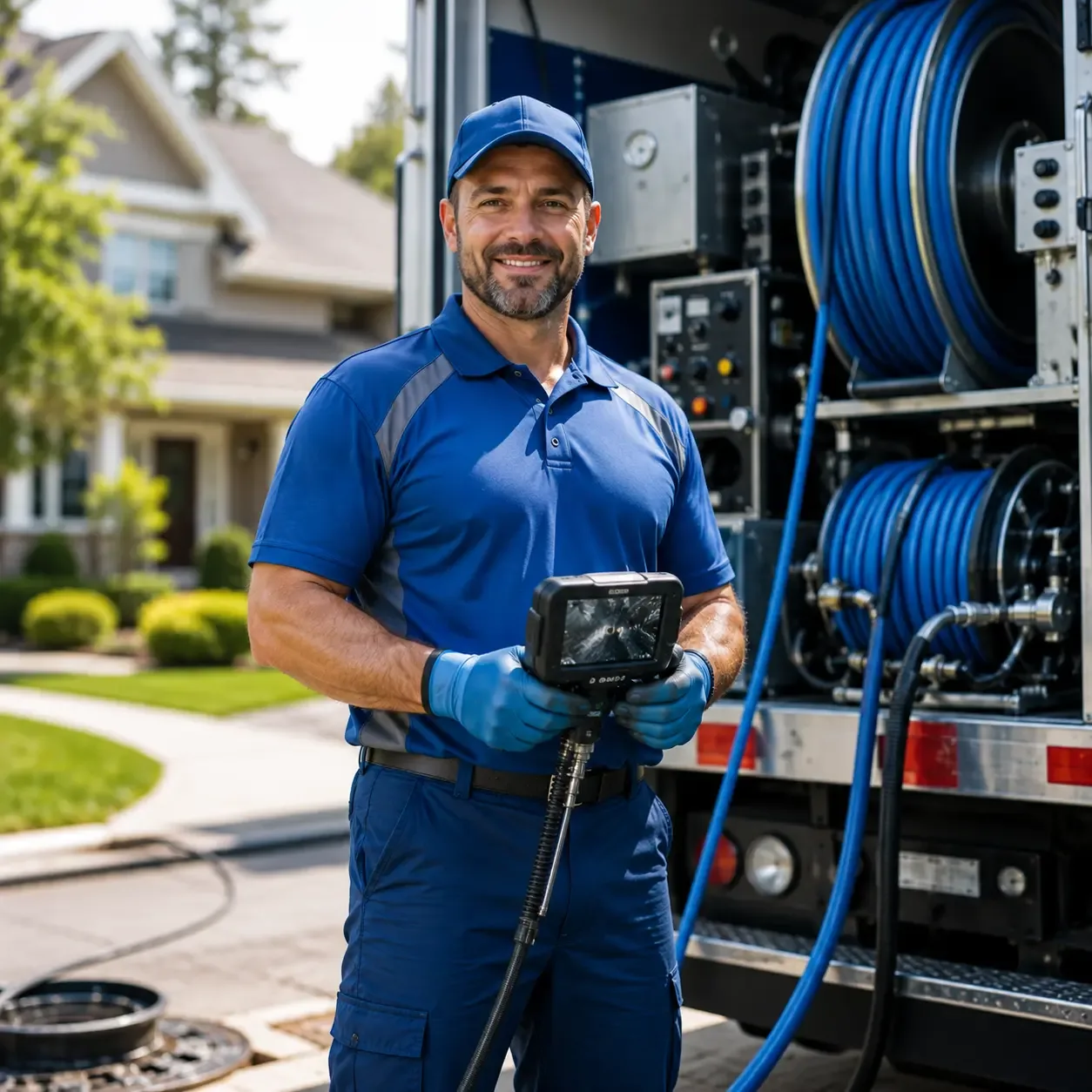 Local outdoor drain cleaning specialists in Geneva, IN